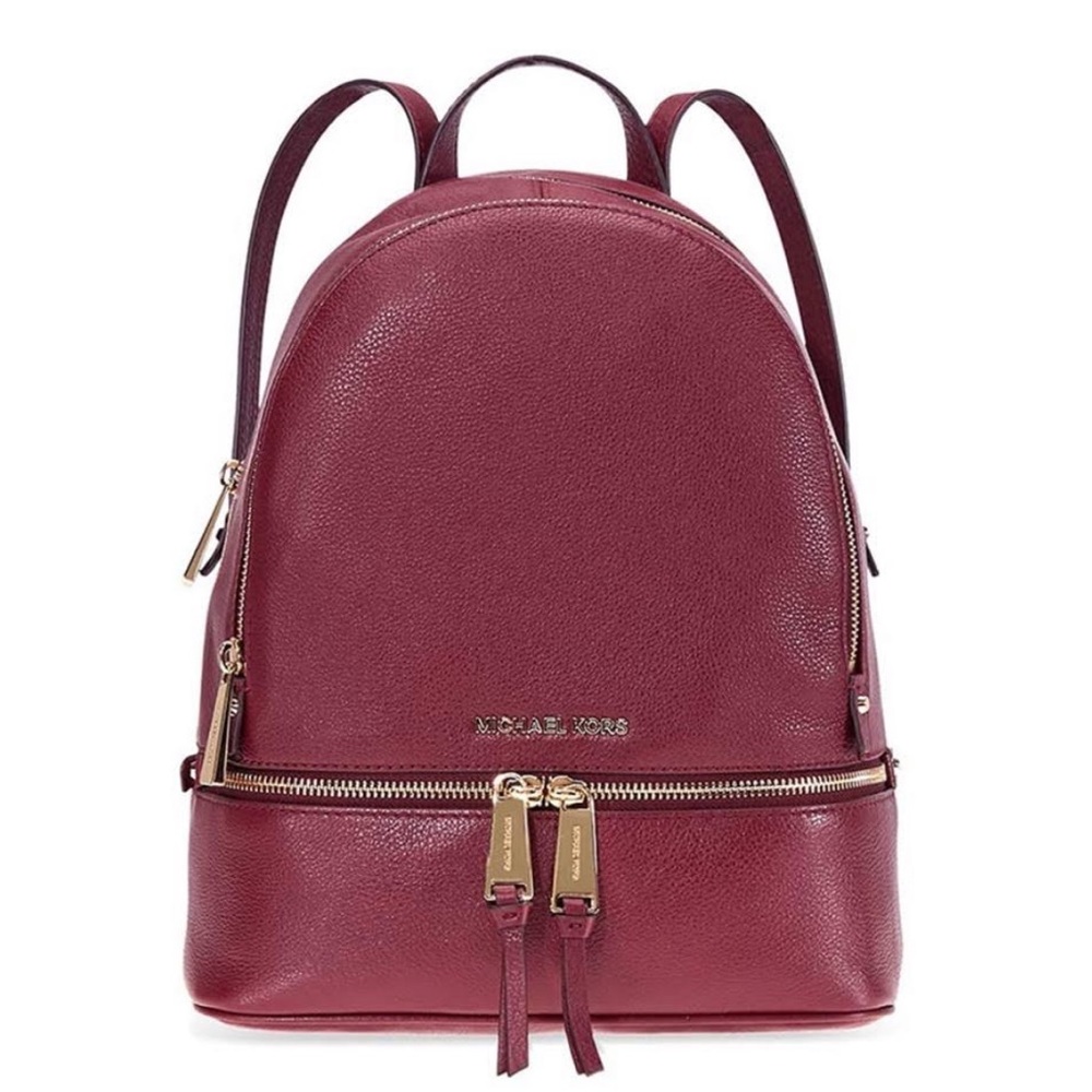 Michael Kors Rhea Medium Leather Backpack